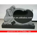 ShanXi black angel heart tombstone